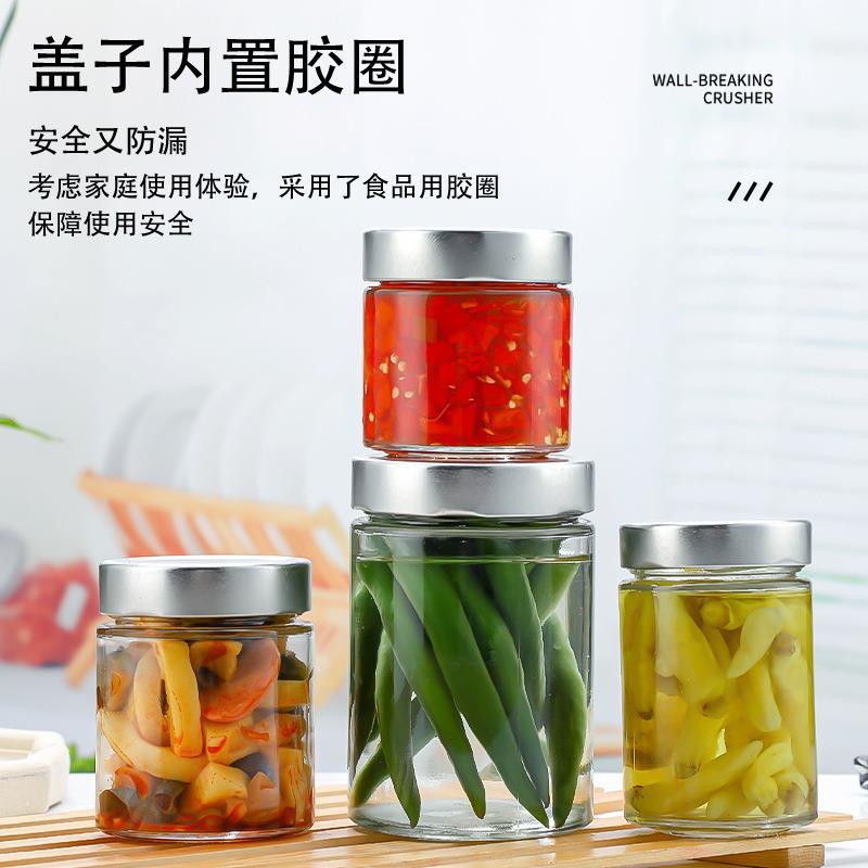 glass container,glass bottles with lids-sagreen