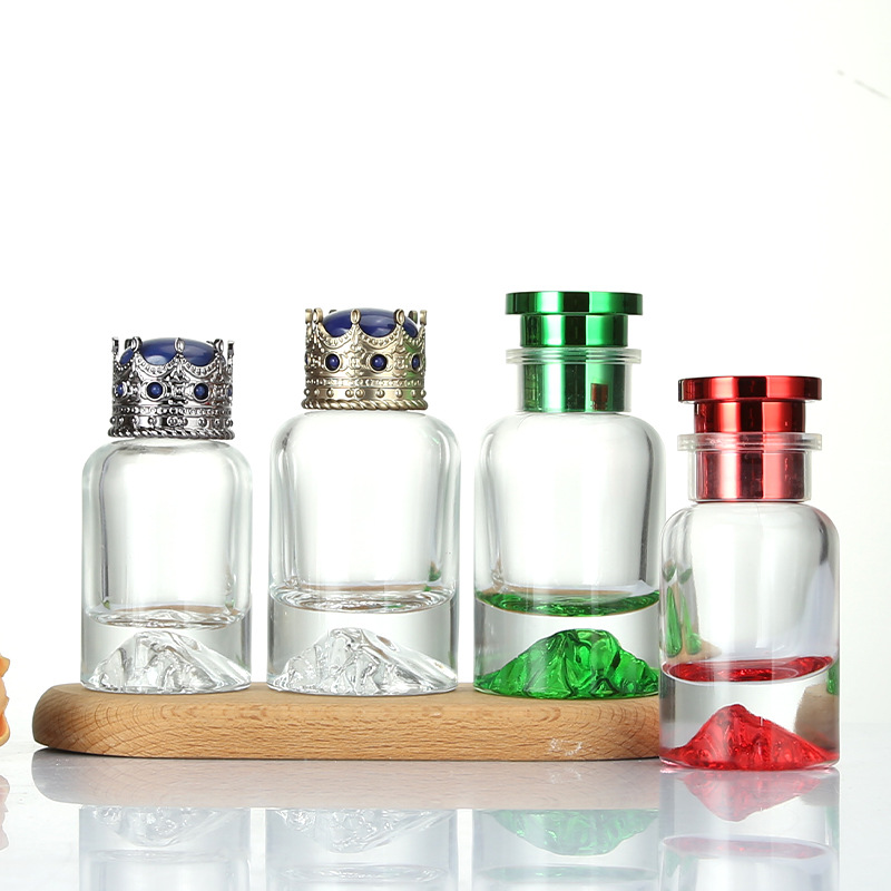 perfume bottles,perfume bottle with pump-sagreen