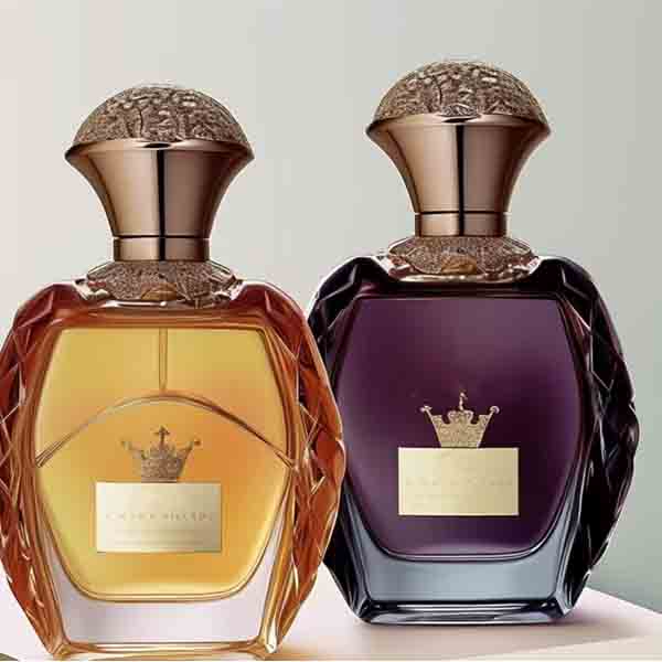 perfume with round cap,perfume with a flower cap-sagreen