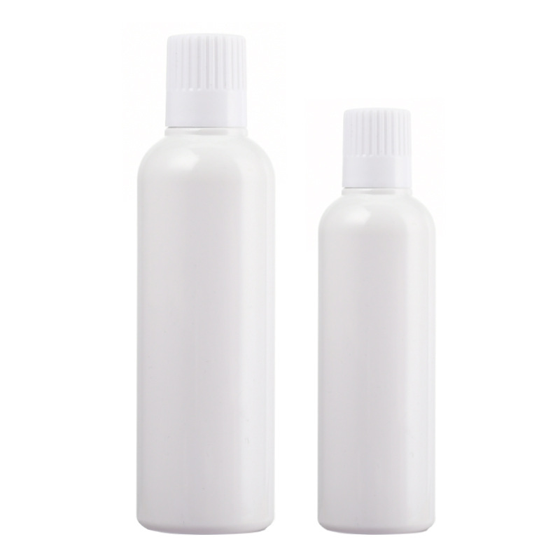 portable white PET oral hygiene bottles-sagreen