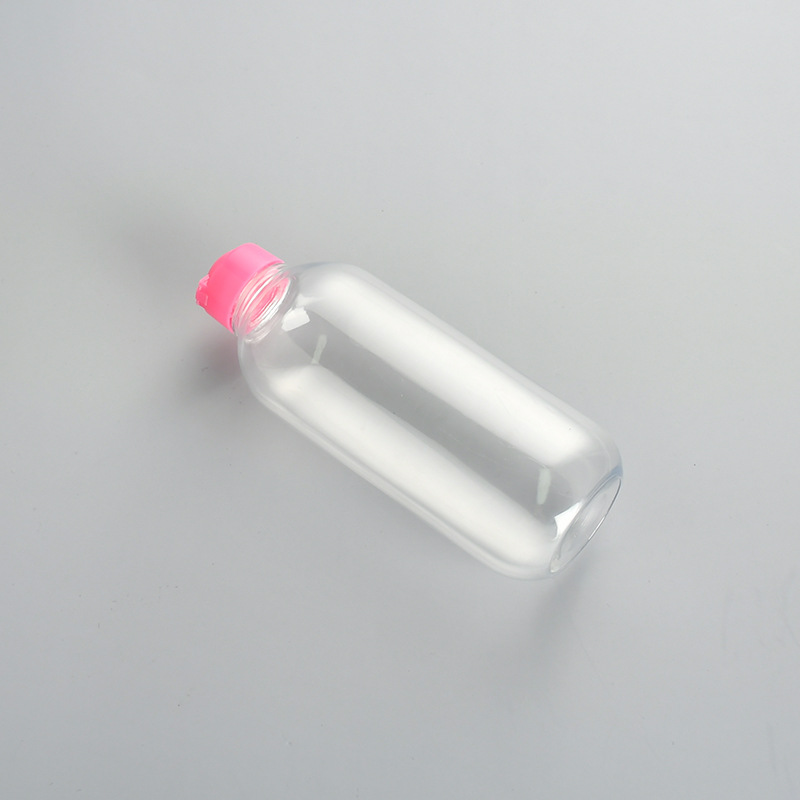 flip-top PET plastic bottles, 400ml squeeze bottles-sagreen