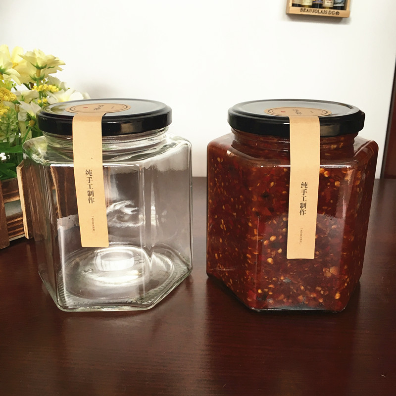 glass bottles, glass jars for pickles-sagreen