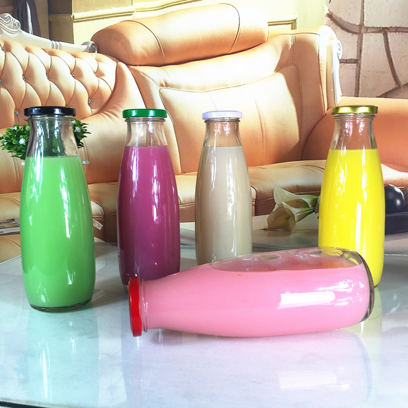 glass bottles, beverage bottles, sealed juice bottles-sagreen