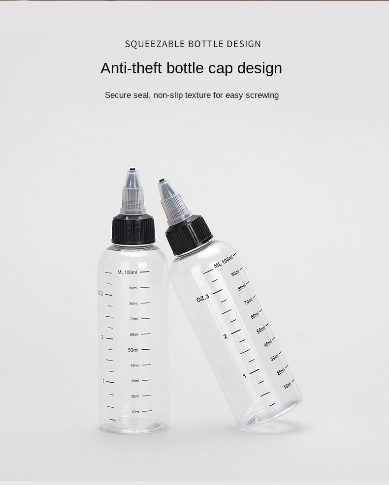 PET plastic bottles,30ml squeeze nozzle bottles-sagreen