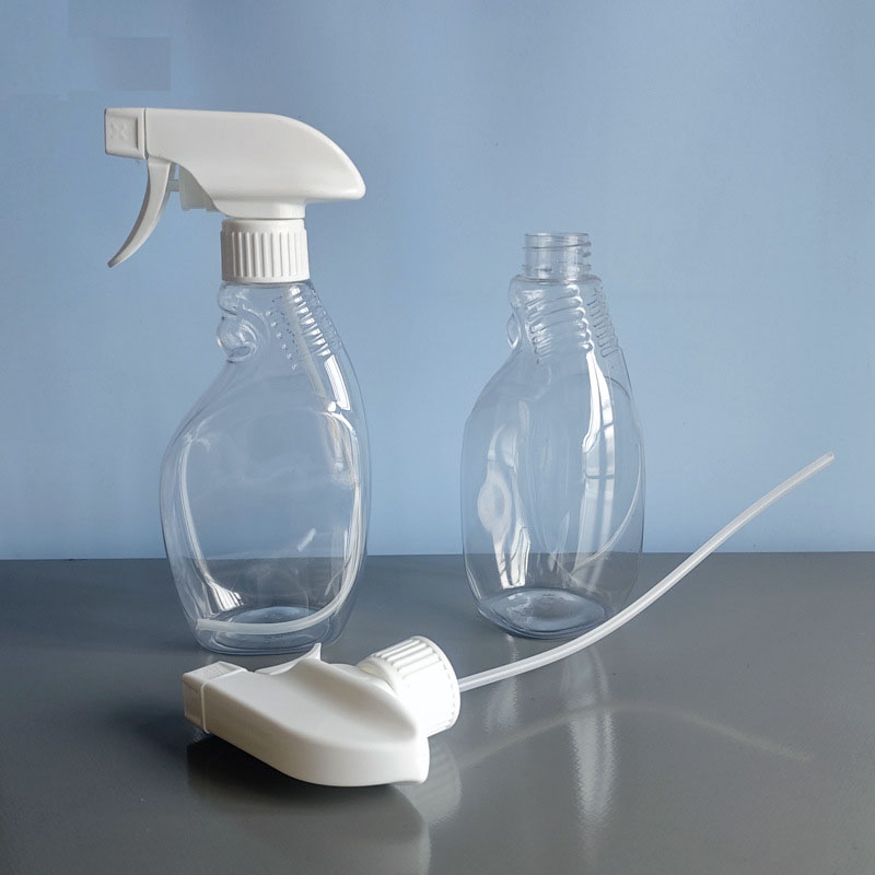 350ml cleaning plastic spray bottle-sagreen